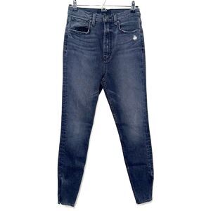 Hudson Centerfold Super Skinny Jean - Noche/Washed Black 28